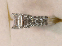 Image 3 of 9 of a N/A 18K WHITE GOLD DIAMOND UNITY