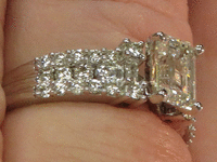 Image 7 of 9 of a N/A 18K WHITE GOLD DIAMOND UNITY