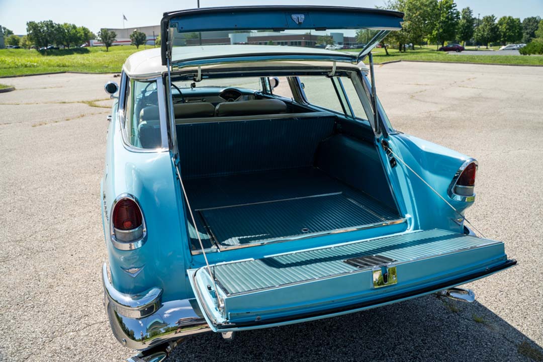 7th Image of a 1955 CHEVROLET BEL AIR NOMAD