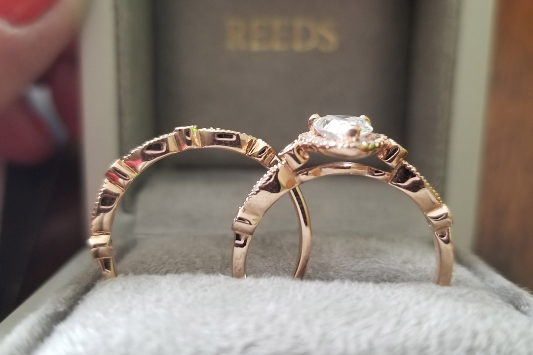 2nd Image of a N/A ROSE GOLD DIAMOND