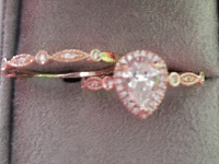 Image 1 of 3 of a N/A ROSE GOLD DIAMOND