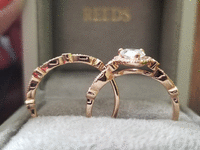 Image 3 of 3 of a N/A ROSE GOLD DIAMOND