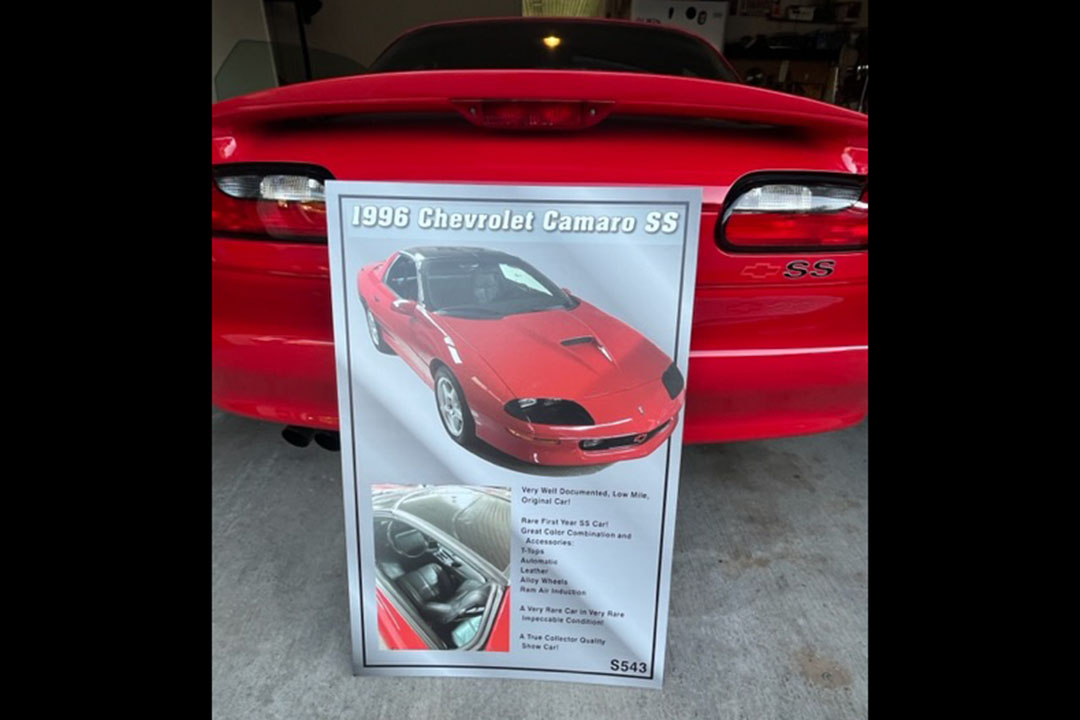 2nd Image of a 1996 CHEVROLET CAMARO Z28