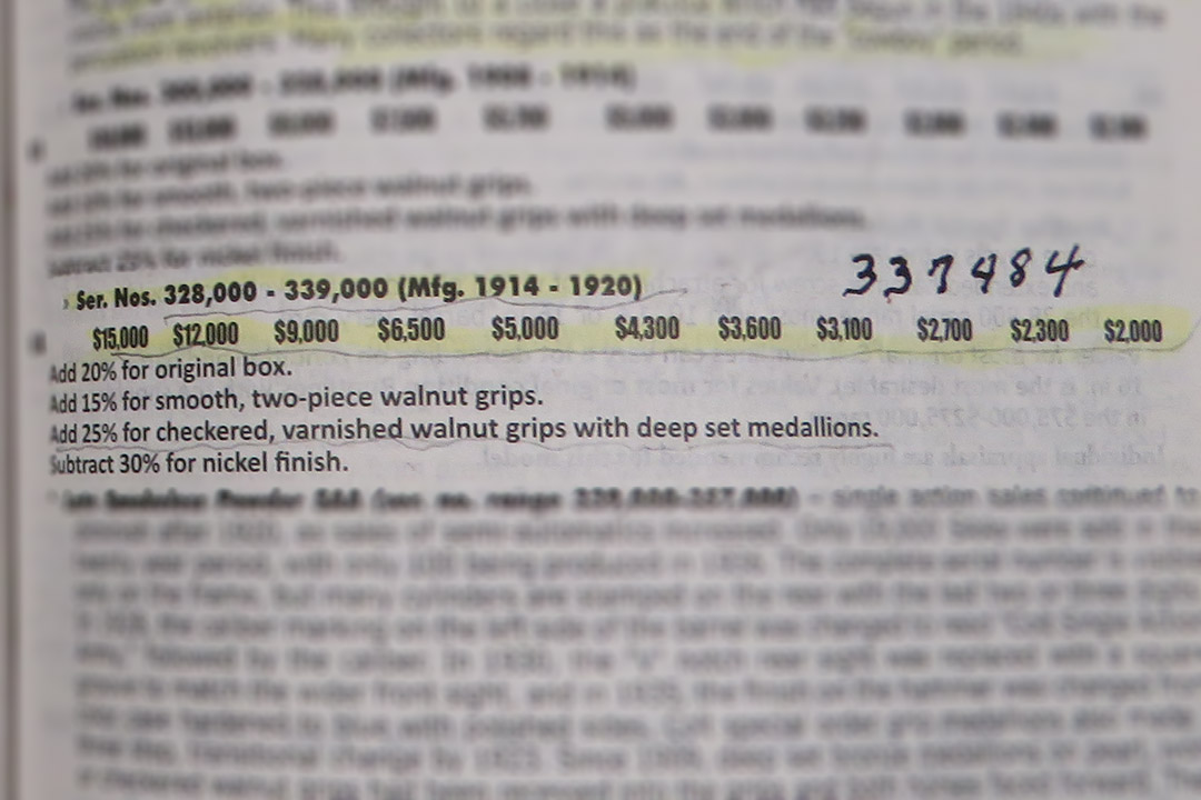 9th Image of a N/A COLT SINGLE ACTION ARMY REVOLVER