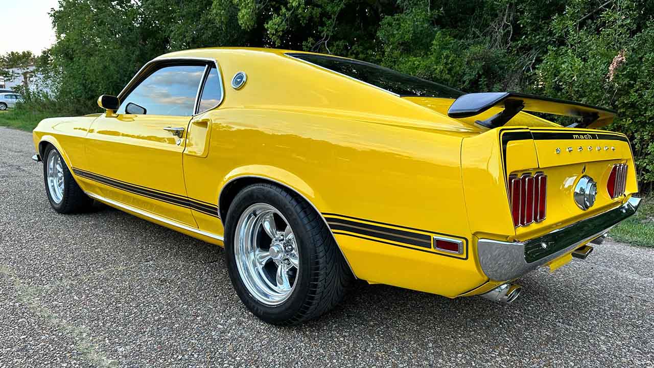 4th Image of a 1969 FORD MUSTANG MACH 1