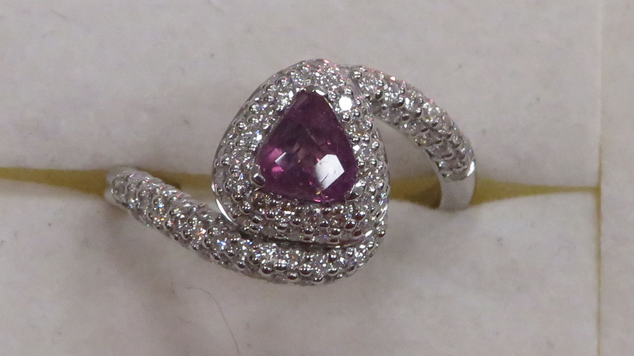 0th Image of a N/A PLATINUM KASHMIR SAPPHIRE & DIAMOND