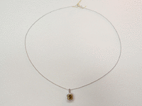Image 1 of 5 of a N/A 14K GOLD DIAMOND PENDANT