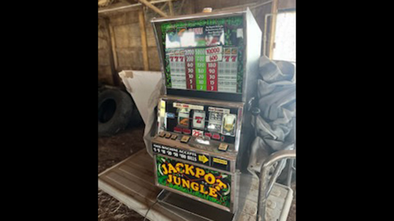 0th Image of a 1980 25 CENT CASINO SLOT JACKPOT JUNGLE