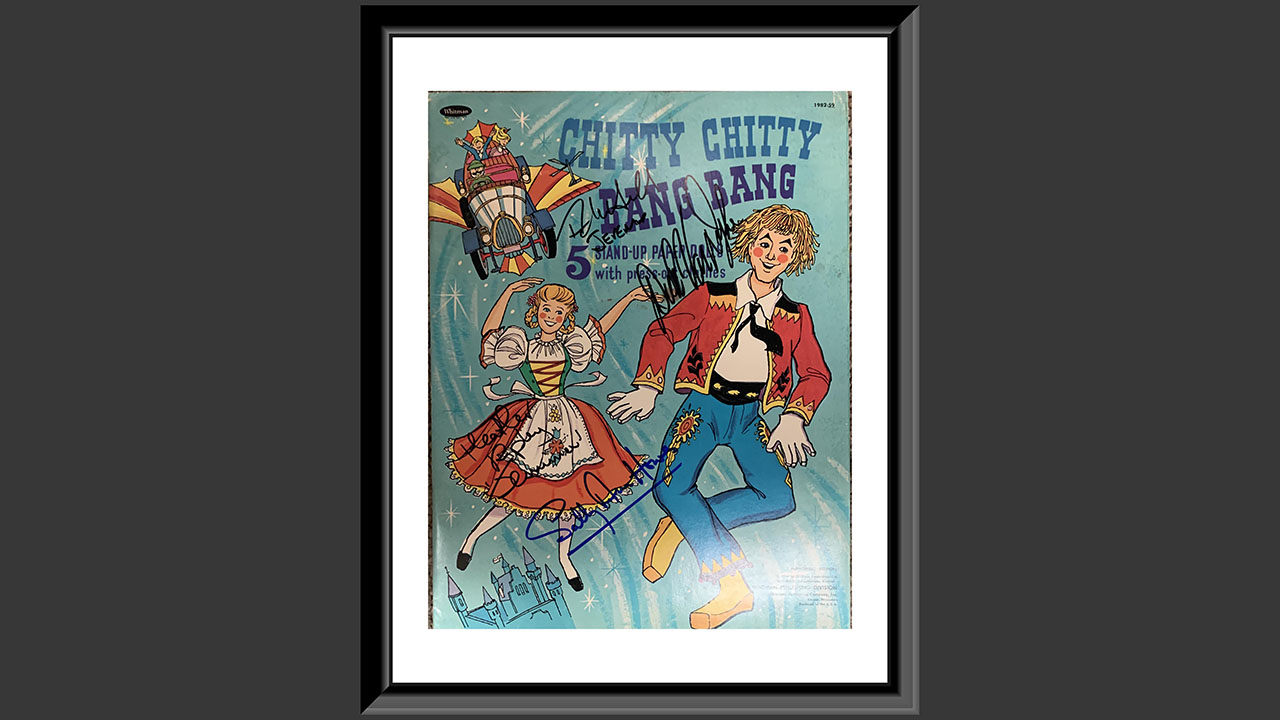 0th Image of a N/A CHITTY CHITTY BANG BANG CAST SIGNED PAPER DOLL BOOK