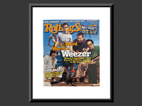 Image 1 of 1 of a N/A WEEZER SIGNED ROLLING STONE MAGAZINE