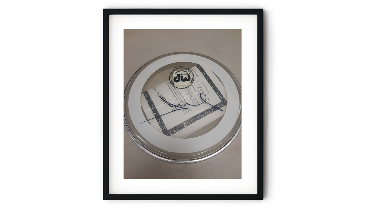 0th Image of a N/A JEWEL SIGNED DRUMHEAD