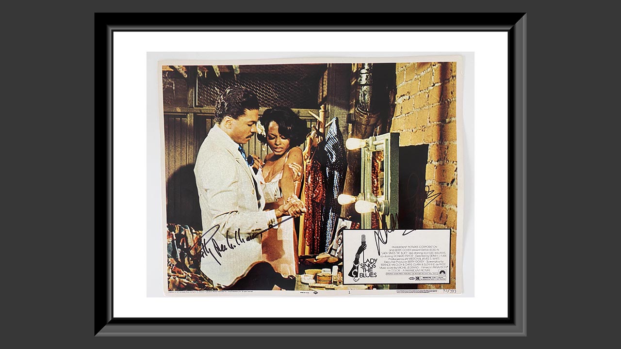0th Image of a N/A DIANA ROSS AND BILLY DEE WILLIAMS SIGNED PHOTO. GAF AUTHENTICATED