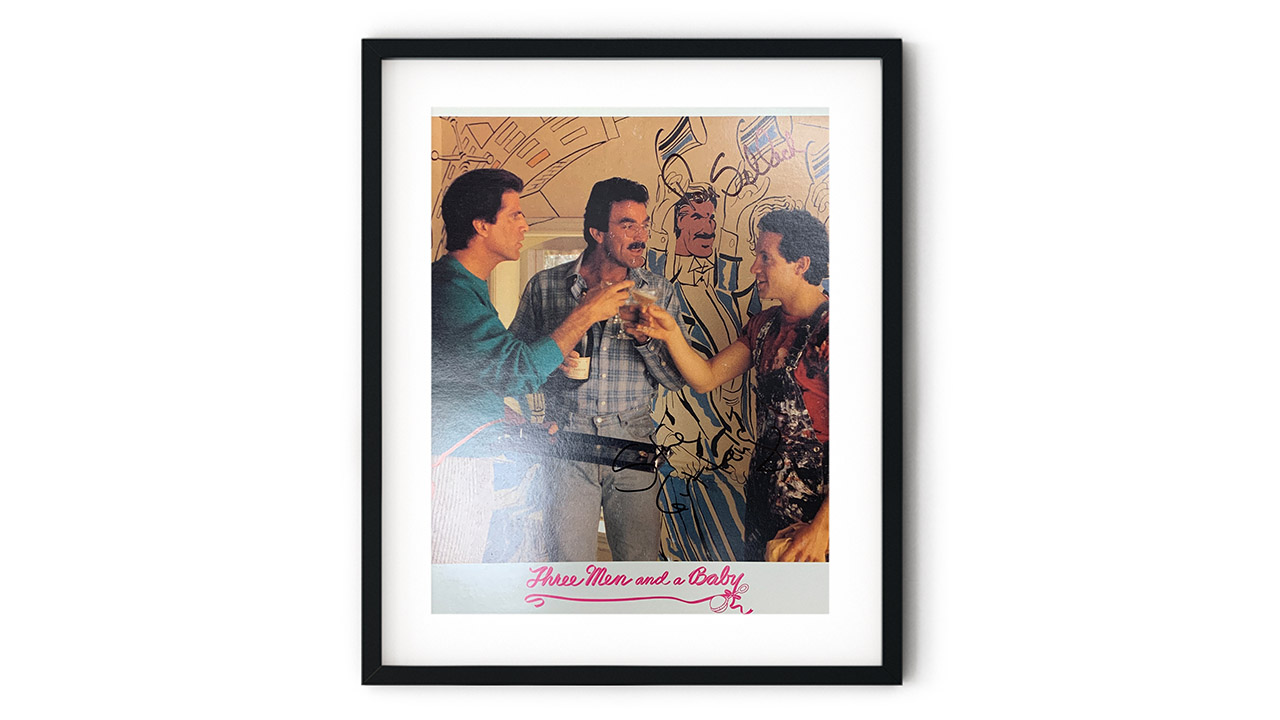 0th Image of a N/A THREE MEN AND A BABY CAST SIGNED PHOTO. GFA AUTHENTICATED
