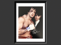 Image 1 of 1 of a N/A ROCKY II SIGNED MOVIE PHOTO