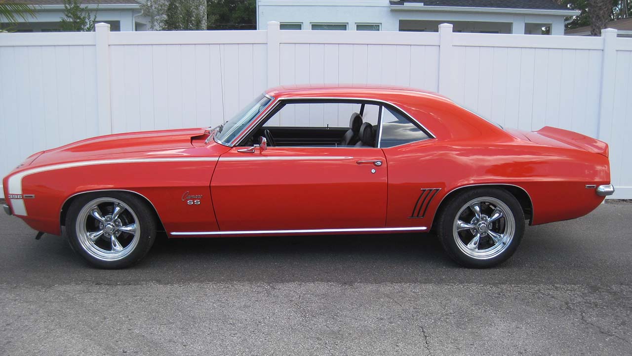 4th Image of a 1969 CHEVROLET CAMARO