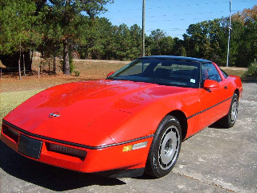 4th Image of a 1984 CHEVROLET                                          CORVETTE                                          