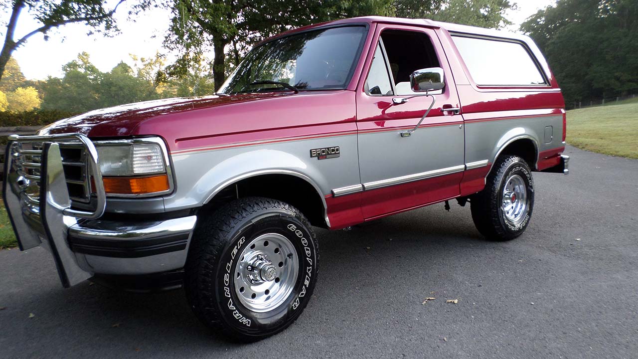 0th Image of a 1994 FORD BRONCO XLT