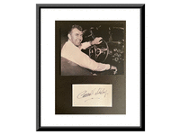Image 1 of 1 of a N/A CARROLL SHELBY ORIG CUSTOM MATTED AND FRAMED