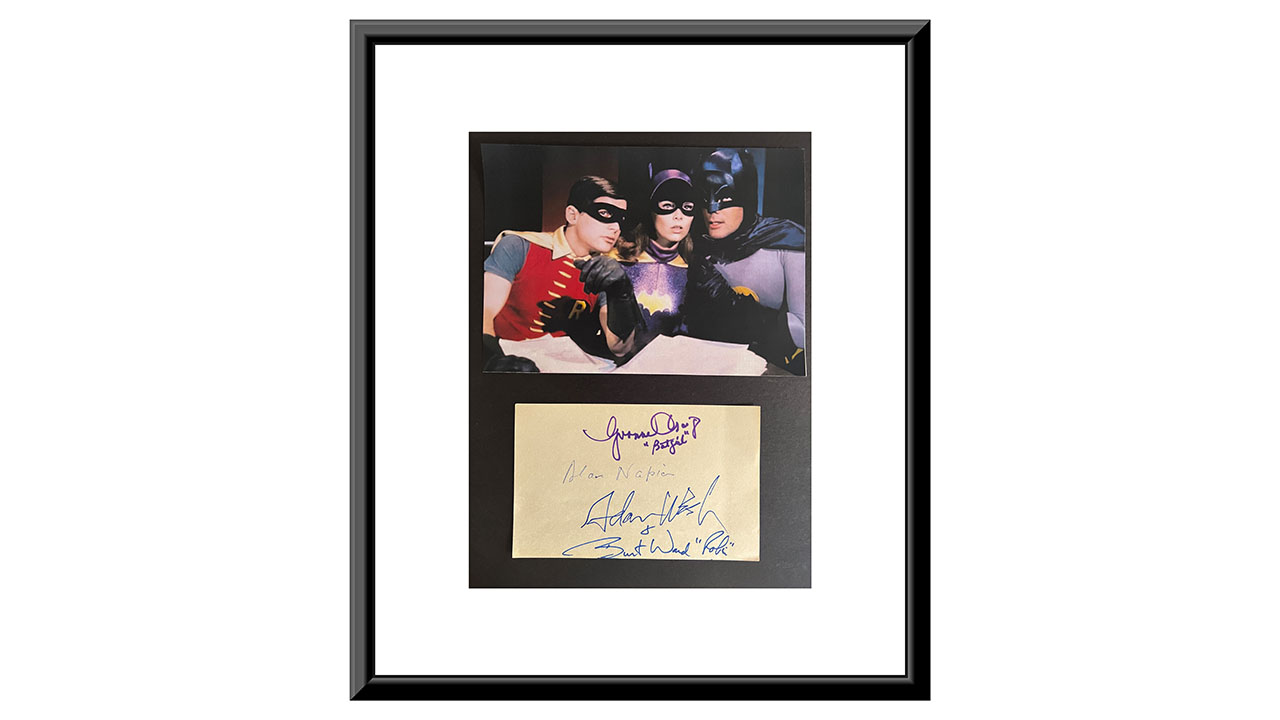 0th Image of a N/A BATMAN CAST SIGNED SIGNATURE COLLAGE