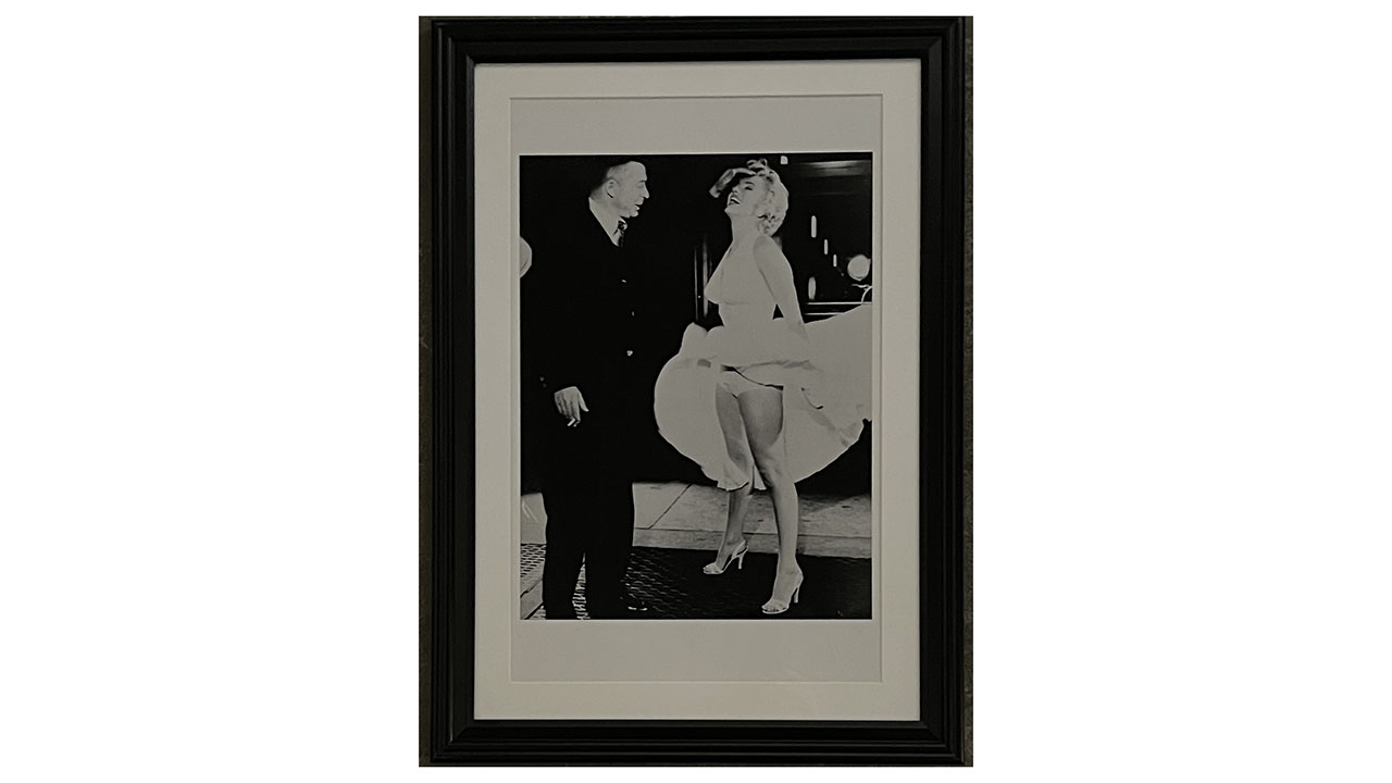 0th Image of a N/A MARILYN MONROE FRANK WORTH COLLECTION FRAMED ORIG PHOTO