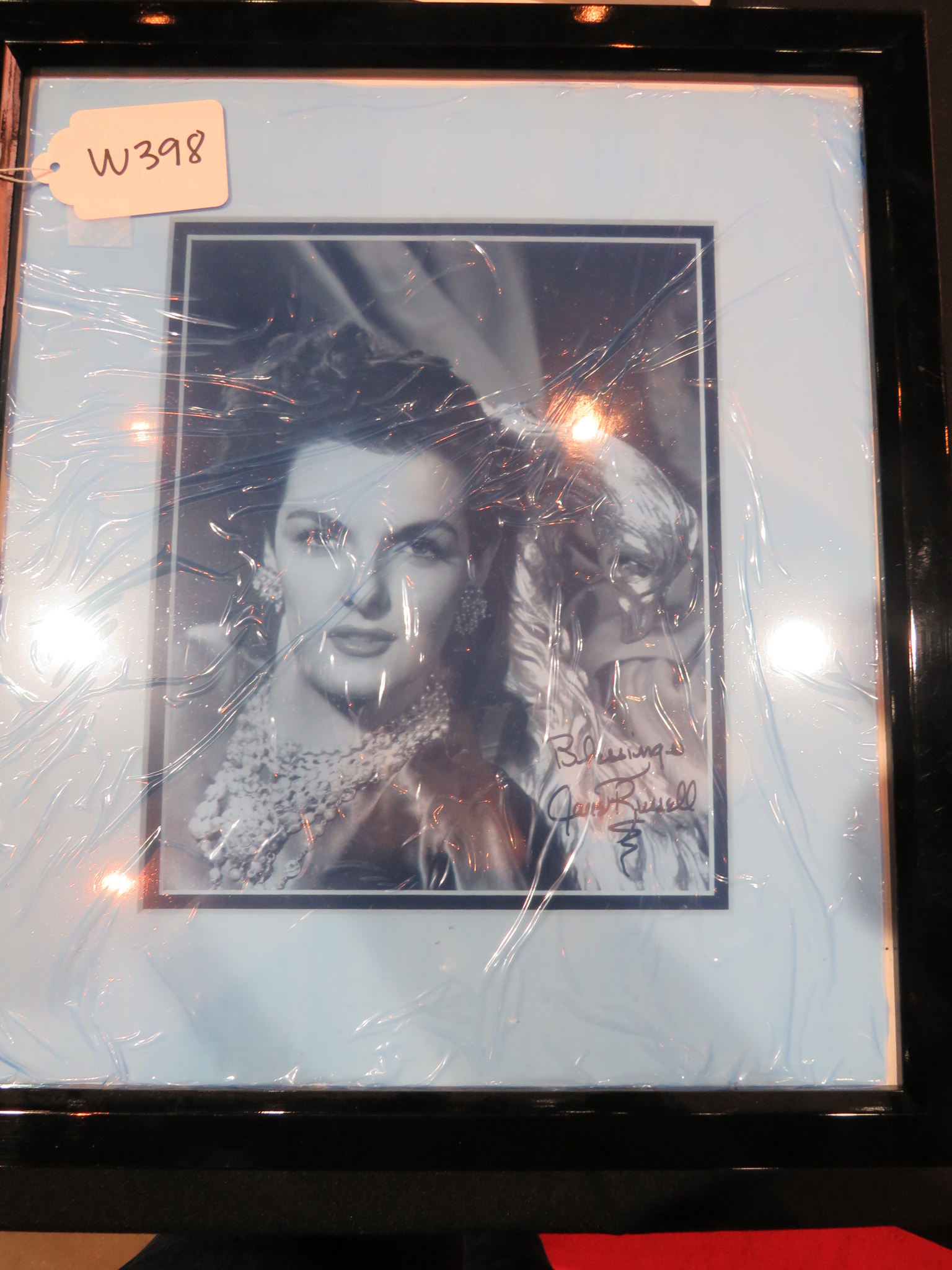 0th Image of a N/A JANE RUSSELL SIGNED PHOTO