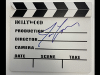 Image 1 of 1 of a N/A FILMMAKER JAMES CAMERON SIGNED MOVIE CLAPPERBOARD