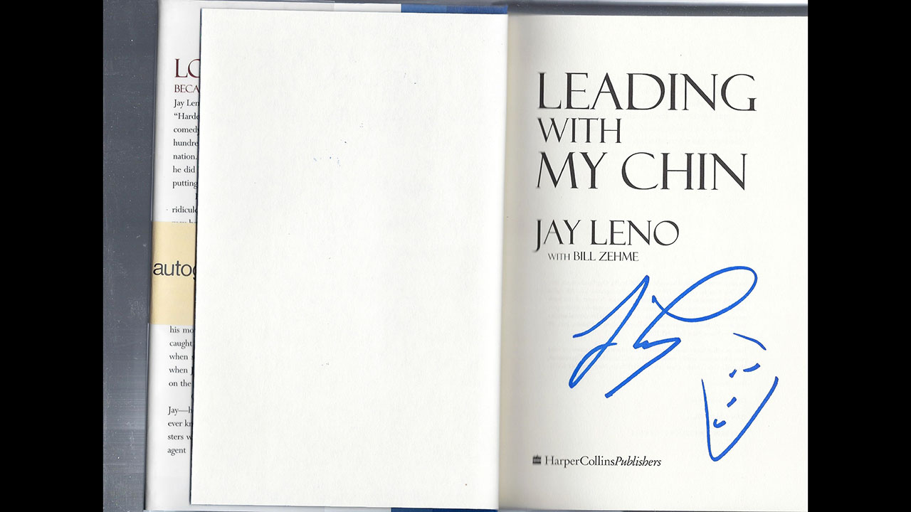 1st Image of a N/A JAY LENO SIGNED