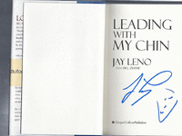 Image 2 of 2 of a N/A JAY LENO SIGNED