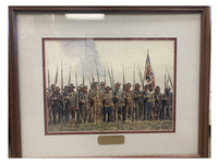 Image 1 of 1 of a N/A MEN OF VALOR LITHOGRAPH