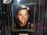 Image 1 of 2 of a N/A MICKEY ROONEY ORIGINAL SIGNATURE IN FRAMED COLLAGE