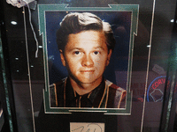 Image 2 of 2 of a N/A MICKEY ROONEY ORIGINAL SIGNATURE IN FRAMED COLLAGE