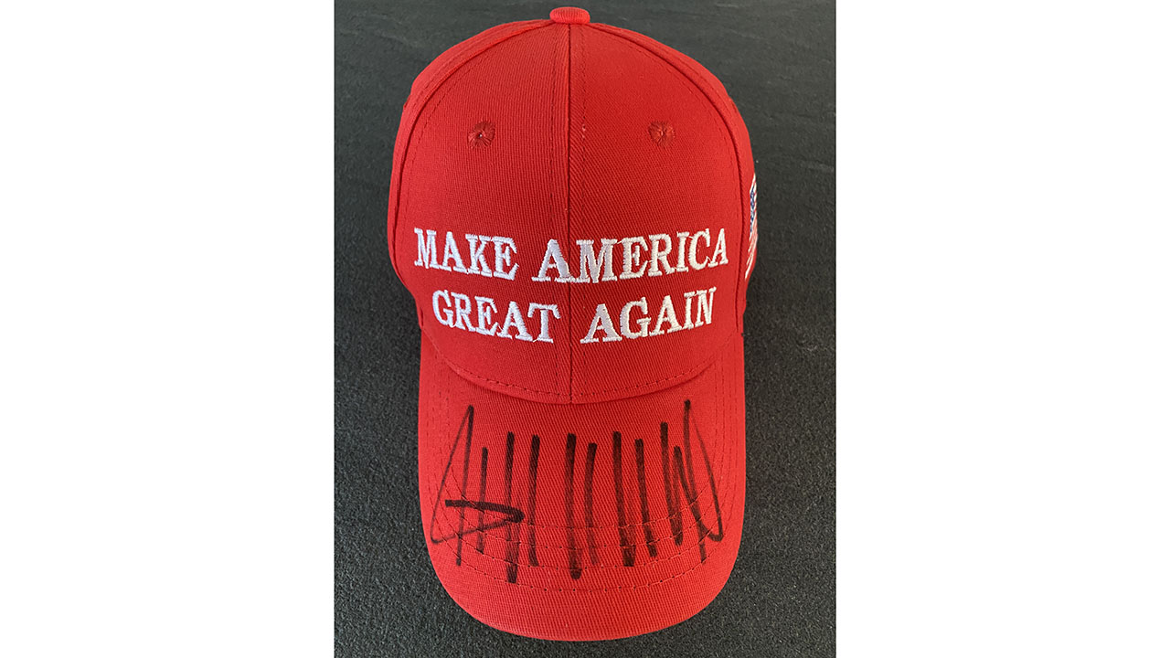 0th Image of a N/A DONALD TRUMP SIGNED MAGA