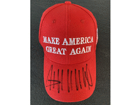 Image 1 of 1 of a N/A DONALD TRUMP SIGNED MAGA