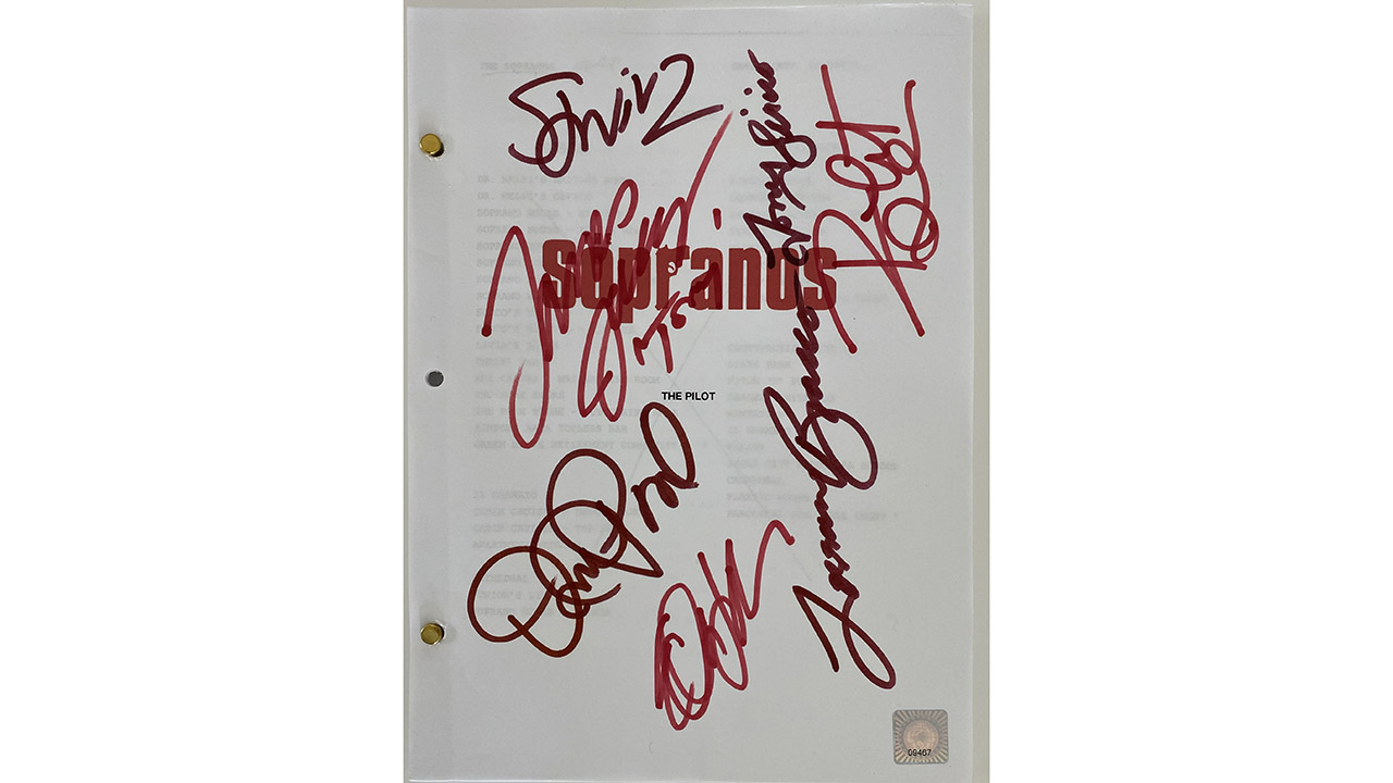 0th Image of a N/A THE SOPRANOS SIGNED