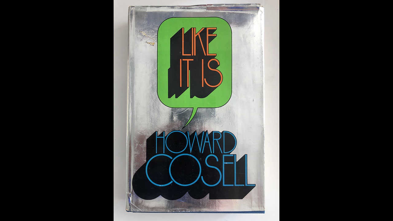 0th Image of a N/A LIKE IT IS HOWARD COSELL SIGNED