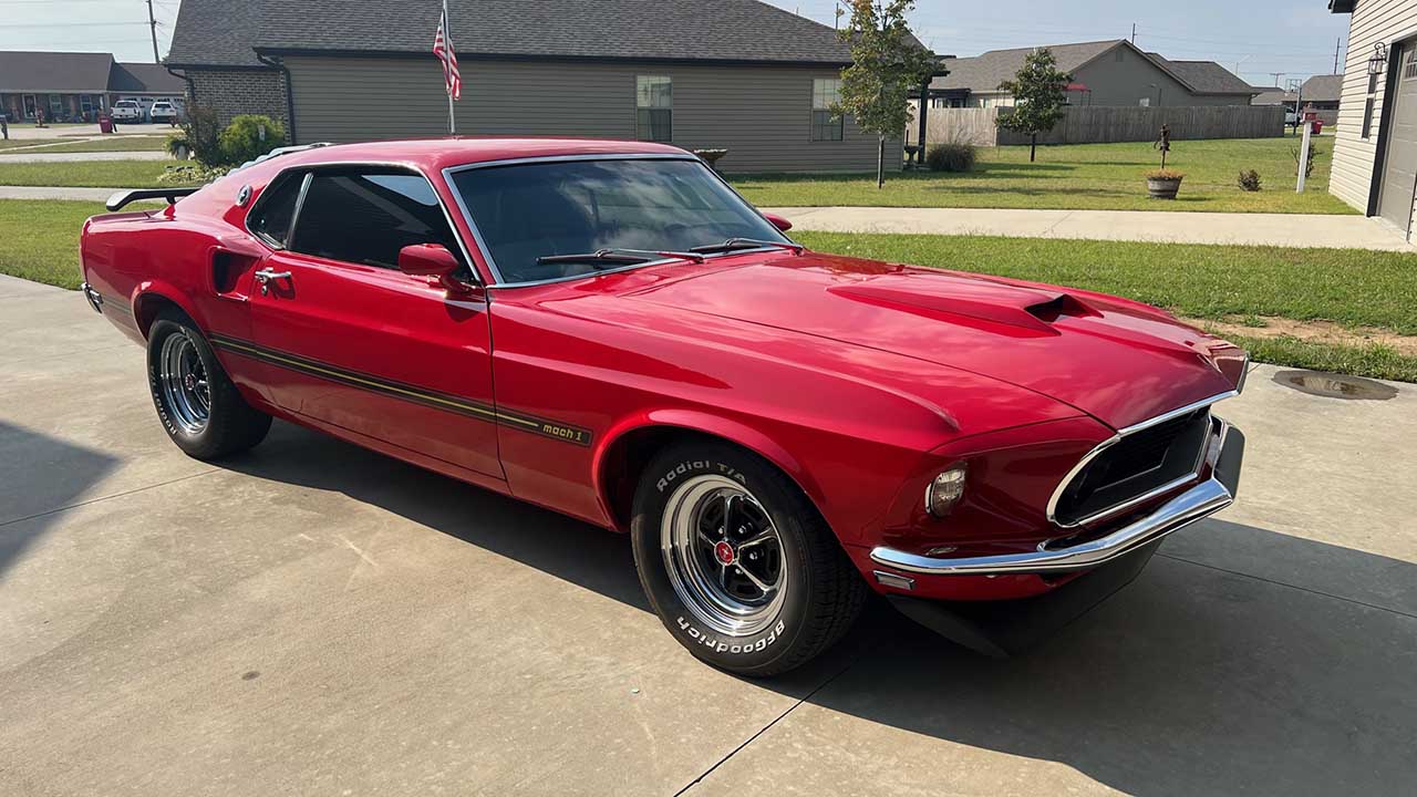 2nd Image of a 1969 FORD MUSTANG MACH 1