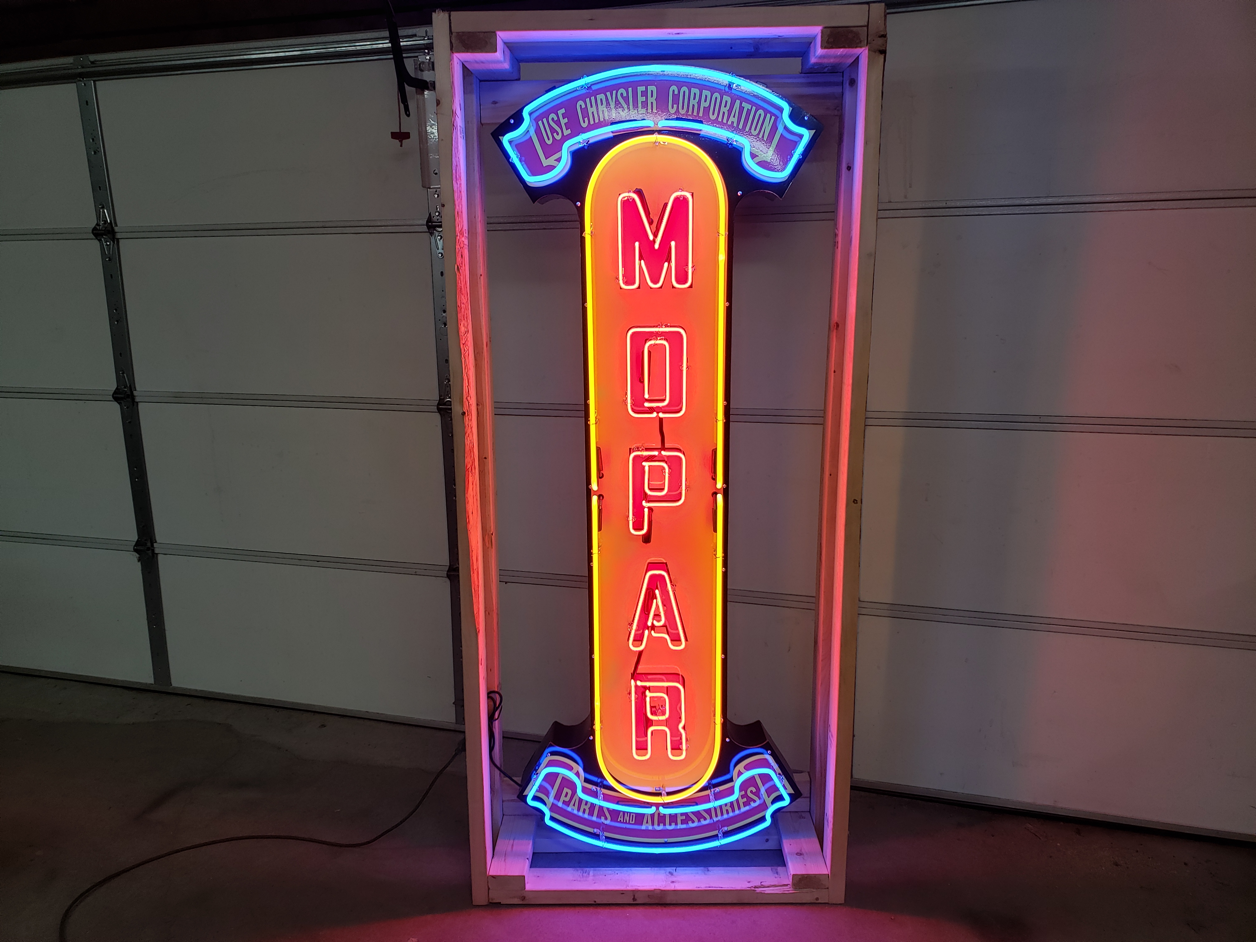 0th Image of a N/A MOPAR ANIMATED TIN NEON SIGN