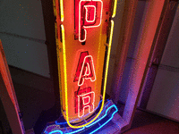 Image 5 of 7 of a N/A MOPAR ANIMATED TIN NEON SIGN