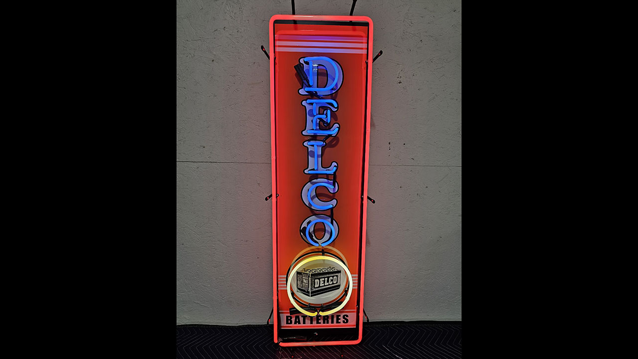 0th Image of a N/A DELCO NEON SIGN