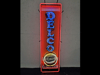 Image 1 of 1 of a N/A DELCO NEON SIGN