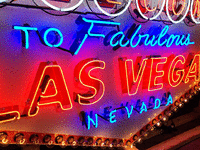 Image 8 of 10 of a N/A LAS VEGAS ANIMATED TIN NEON
