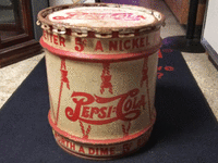 Image 1 of 2 of a 1941 PEPSI COLA METAL CAN