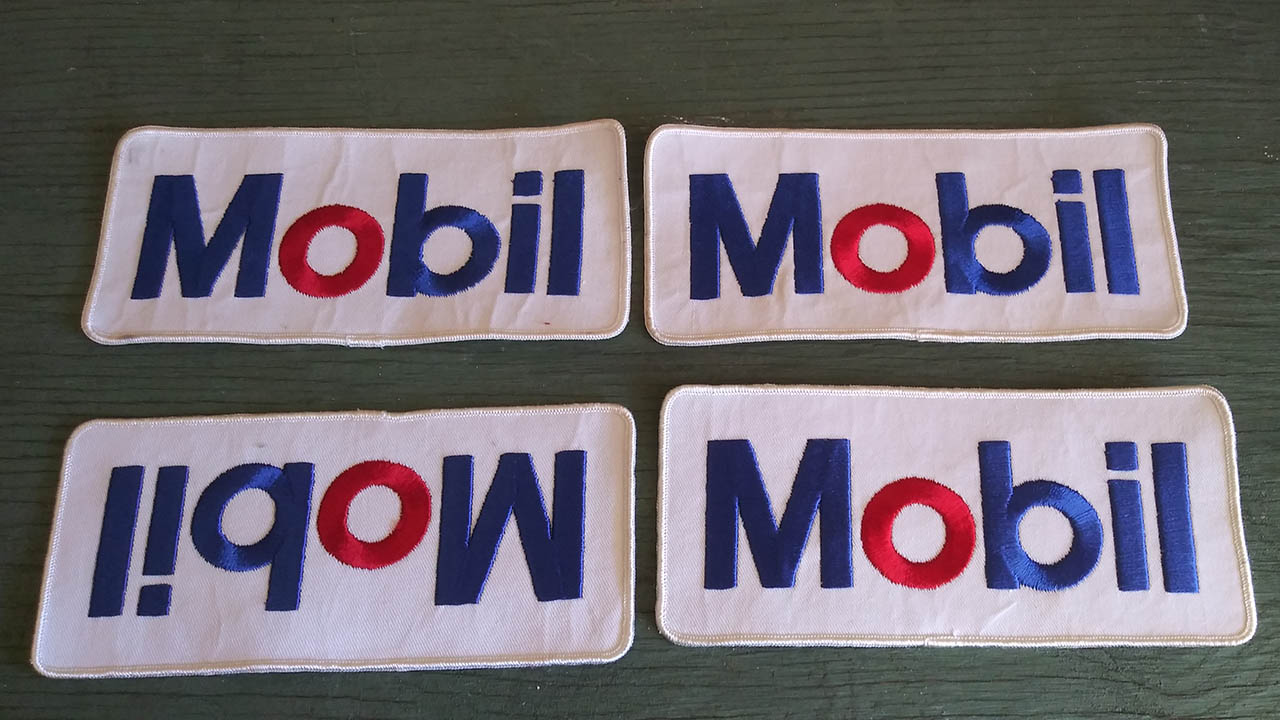 0th Image of a N/A LOT OF 4 MOBIL PATCHES