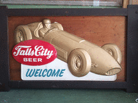 Image 1 of 1 of a N/A FALLS CITY WELCOME SIGN INDY 500