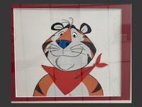 Image 1 of 1 of a N/A TONY THE TIGER HAND PAINTED