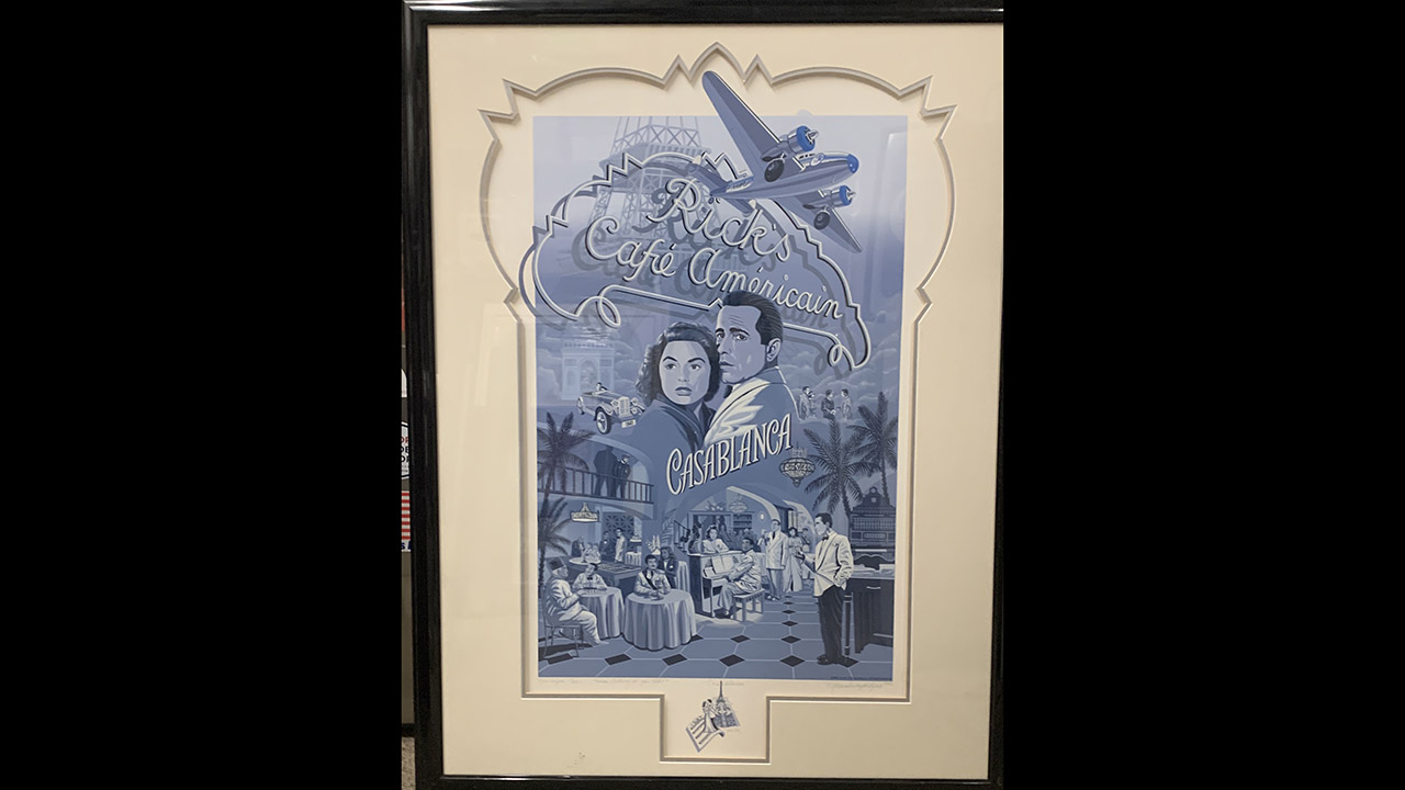 0th Image of a N/A CASABLANCA LITHO ORIGINAL ART