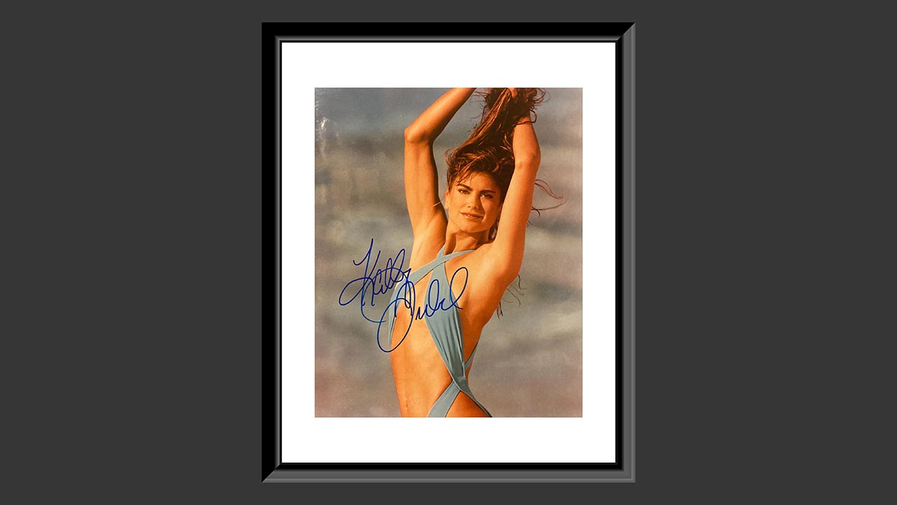 0th Image of a N/A KATHY IRELAND SIGNED PHOTO
