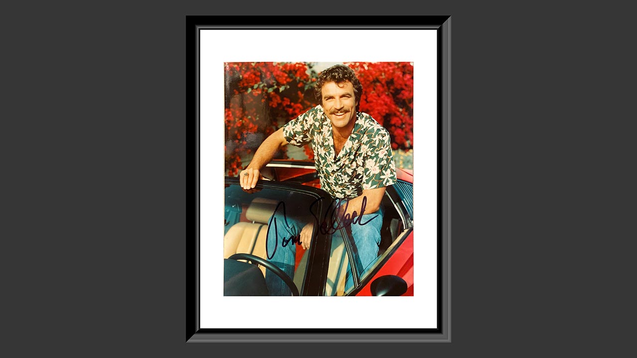 0th Image of a N/A TOM SELLECK SIGNED PHOTO