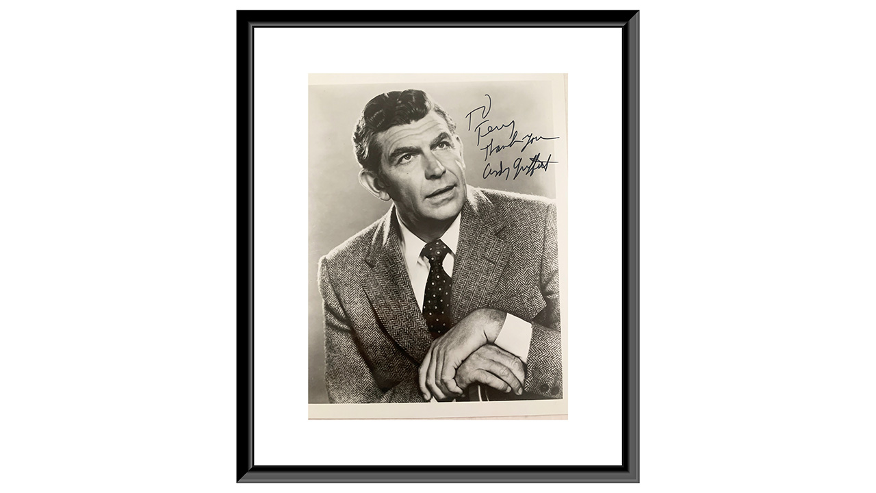 0th Image of a N/A ANDY GRIFFITH SIGNED PHOTO