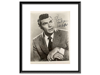 Image 1 of 1 of a N/A ANDY GRIFFITH SIGNED PHOTO